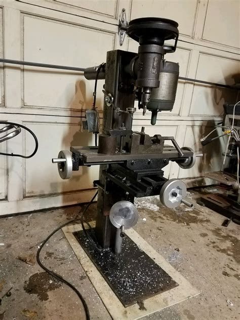 homemade milling machine video